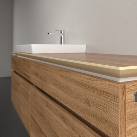 Тумба під раковину Villeroy & Boch Legato 160х55 см ДСП дуб канзас B68900RH