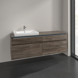 Тумба под раковину Villeroy & Boch Legato 160х55 см ДСП каменный дуб B68900RK