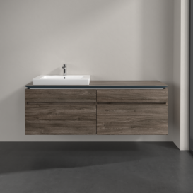 Тумба под раковину Villeroy & Boch Legato 160х55 см ДСП каменный дуб B68900RK