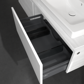 Тумба под раковину Villeroy & Boch Legato 160х38 см ДСП белое дерево B69000E8