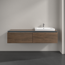 Тумба под раковину Villeroy & Boch Legato 160х38 см ДСП дуб аризона B69000VH