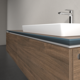Тумба под раковину Villeroy & Boch Legato 160х38 см ДСП дуб аризона B69000VH