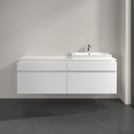 Тумба под раковину Villeroy & Boch Legato 160х55 см ДСП белый матовый B69100MS