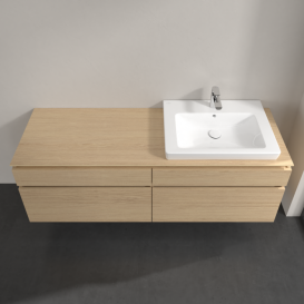 Тумба под раковину Villeroy & Boch Legato 160х55 см ДСП северный дуб B69100VJ