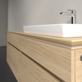 Тумба под раковину Villeroy & Boch Legato 160х55 см ДСП северный дуб B69100VJ