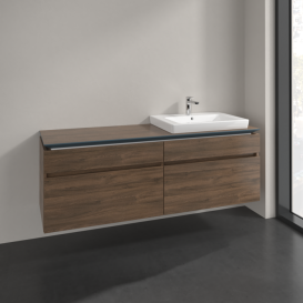 Тумба під раковину Villeroy & Boch Legato 160х55 см ДСП дуб аризона B69100VH