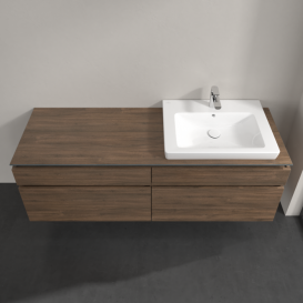 Тумба під раковину Villeroy & Boch Legato 160х55 см ДСП дуб аризона B69100VH