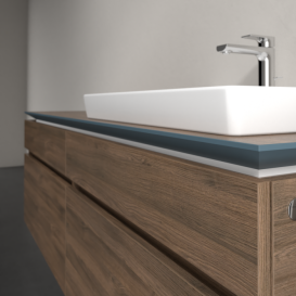 Тумба під раковину Villeroy & Boch Legato 160х55 см ДСП дуб аризона B69100VH