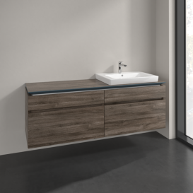 Тумба под раковину Villeroy & Boch Legato 160х55 см ДСП каменный дуб B69100RK