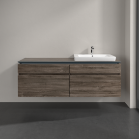 Тумба под раковину Villeroy & Boch Legato 160х55 см ДСП каменный дуб B69100RK