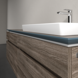 Тумба под раковину Villeroy & Boch Legato 160х55 см ДСП каменный дуб B69100RK