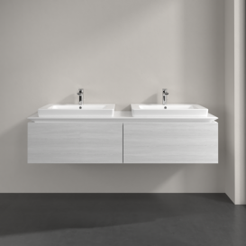 Тумба під раковину Villeroy & Boch Legato 160х38 см ДСП біле дерево B69200E8