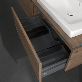 Тумба під раковину Villeroy & Boch Legato 160х38 см ДСП дуб аризона B69200VH