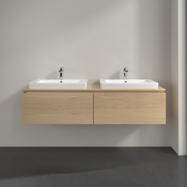 Тумба под раковину Villeroy & Boch Legato 160х38 см ДСП северный дуб B69200VJ