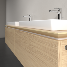 Тумба под раковину Villeroy & Boch Legato 160х38 см ДСП северный дуб B69200VJ