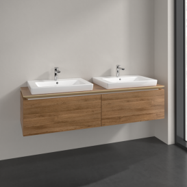 Тумба під раковину Villeroy & Boch Legato 160х38 см ДСП дуб канзас B69200RH