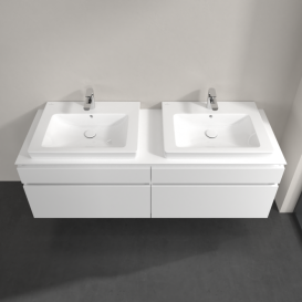 Тумба під раковину Villeroy & Boch Legato 160х55 см МДФ/ДСП білий глянсовий B69300DH