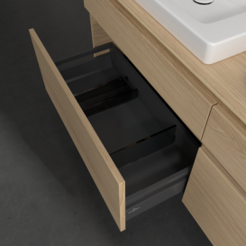 Тумба під раковину Villeroy&Boch Legato 160х55 см ДСП північний дуб B69300VJ