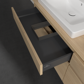 Тумба під раковину Villeroy&Boch Legato 160х55 см ДСП північний дуб B69300VJ