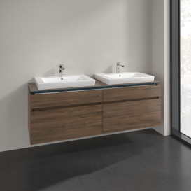 Тумба під раковину Villeroy & Boch Legato 160х55 см ДСП дуб аризона B69300VH