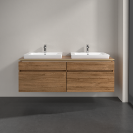 Тумба під раковину Villeroy & Boch Legato 160х55 см ДСП дуб канзас B69300RH