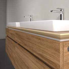 Тумба під раковину Villeroy & Boch Legato 160х55 см ДСП дуб канзас B69300RH