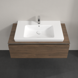 Тумба під раковину Villeroy & Boch Legato 100х38 см ДСП дуб аризона B69400VH