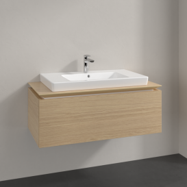 Тумба под раковину Villeroy & Boch Legato 100х38 см ДСП северный дуб B69400VJ