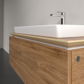 Тумба под раковину Villeroy & Boch Legato 100х38 см ДСП дуб канзас B69400RH