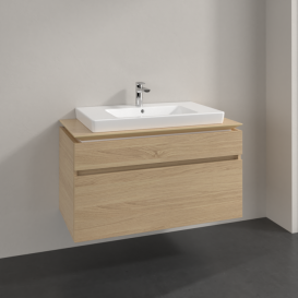 Тумба под раковину Villeroy & Boch Legato 100х55 см ДСП северный дуб B69500VJ