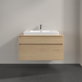 Тумба под раковину Villeroy & Boch Legato 100х55 см ДСП северный дуб B69500VJ