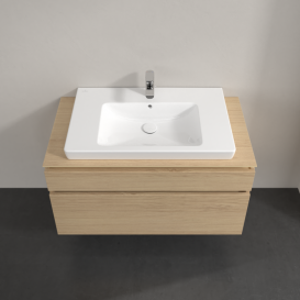 Тумба под раковину Villeroy & Boch Legato 100х55 см ДСП северный дуб B69500VJ