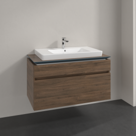 Тумба під раковину Villeroy & Boch Legato 100х55 см ДСП дуб аризона B69500VH