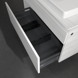 Тумба під раковину Villeroy & Boch Legato 100х55 см ДСП біле дерево B69500E8