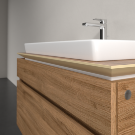 Тумба під раковину Villeroy & Boch Legato 100х55 см ДСП дуб канзас B69500RH