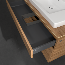 Тумба під раковину Villeroy & Boch Legato 100х55 см ДСП дуб канзас B69500RH