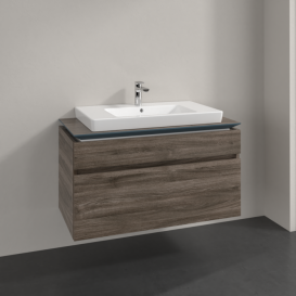 Тумба під раковину Villeroy & Boch Legato 100х55 см ДСП кам'яний дуб B69500RK