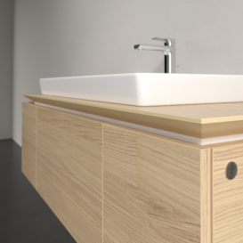 Тумба під раковину Villeroy&Boch Legato 120х38 см ДСП північний дуб B69600VJ