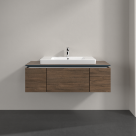 Тумба під раковину Villeroy & Boch Legato 120х38 см ДСП дуб аризона B69600VH