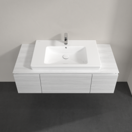 Тумба под раковину Villeroy & Boch Legato 120х38 см ДСП белое дерево B69600E8