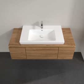 Тумба под раковину Villeroy & Boch Legato 120х38 см ДСП дуб канзас B69600RH