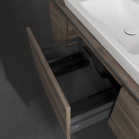 Тумба під раковину Villeroy & Boch Legato 120х38 см ДСП кам'яний дуб B69600RK