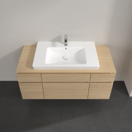 Тумба под раковину Villeroy & Boch Legato 120х55 см ДСП северный дуб B69700VJ