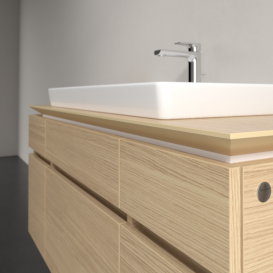 Тумба под раковину Villeroy & Boch Legato 120х55 см ДСП северный дуб B69700VJ