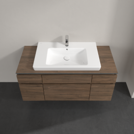 Тумба под раковину Villeroy & Boch Legato 120х55 см ДСП дуб аризона B69700VH