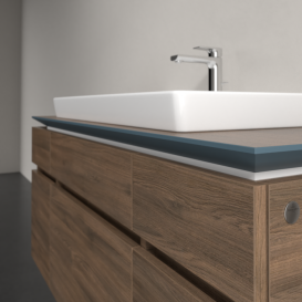 Тумба под раковину Villeroy & Boch Legato 120х55 см ДСП дуб аризона B69700VH