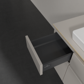 Тумба під раковину Villeroy & Boch Legato 120х55 см ДСП ніжно-сірий B69700VK