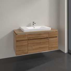 Тумба під раковину Villeroy & Boch Legato 120х55 см ДСП дуб канзас B69700RH