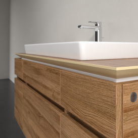 Тумба під раковину Villeroy & Boch Legato 120х55 см ДСП дуб канзас B69700RH