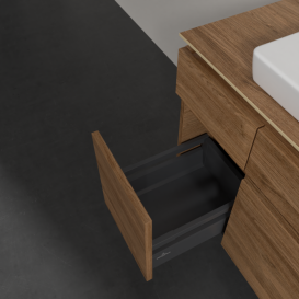 Тумба під раковину Villeroy & Boch Legato 120х55 см ДСП дуб канзас B69700RH